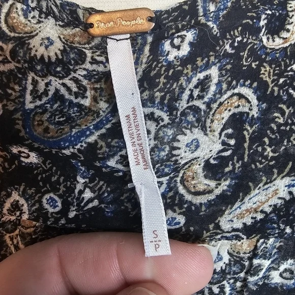 NWT Free People peasant blouse size small - Picture 4 of 5